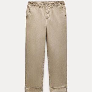 Zara Mid Rise Chinos